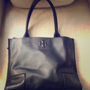 Tory Burch pebbled leather tote